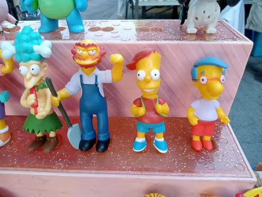 14Pcs Simpsons Cartoon Action Figure NUOVO SPED.GRATIS 🚛CON CORRIERE