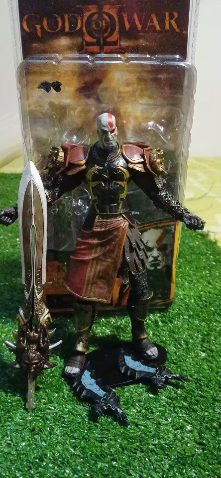 NECA God of War Action Figure Kratos  PS4 Style CON SCATOLA ORIGINALE