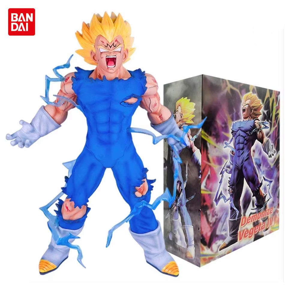 ACTION FIGURE💥 DRAGON BALL Z MAJIN VEGETA SUPER SAYAN 28 CM SPED.GRATUITA