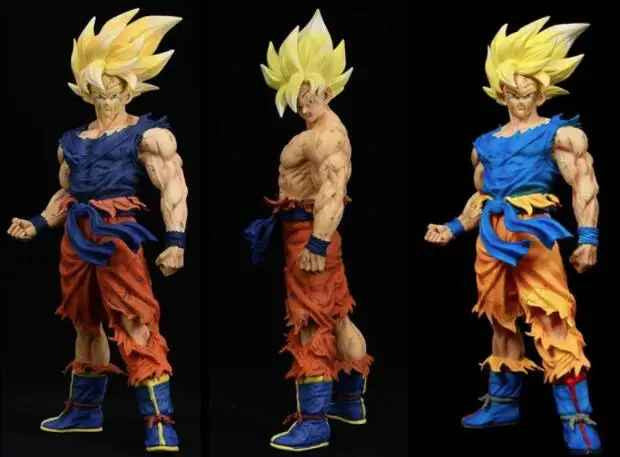 43CM Dragon Ball Z Son Goku Anime Figure Super Saiyan 🚛SPED.GRATUITA