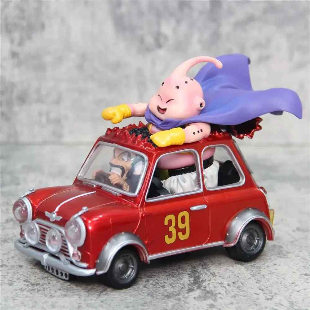 🚗 Majin Buu & Mr. Satan in Auto – Dragon Ball Z Figura 12cm 🎉