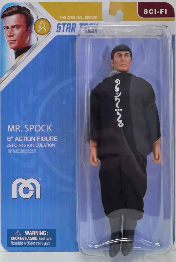 🖖 Star Trek Mego 8” Mr. Spock, Captain Kor, Quark 👨‍🚀 Action Figure