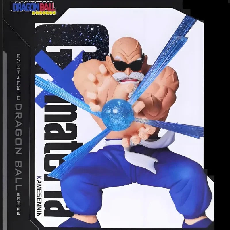 Action Figure Dragon Ball Z Muten Roshi 15CM Kamehameha, Statua Anime in PVC🐢⚡