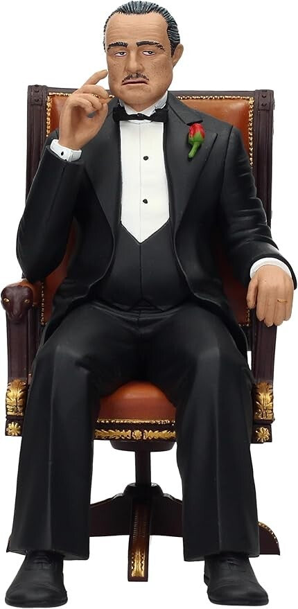 🎩Action Figure Il Padrino Vito Corleone 15cm The Godfather 🚛Sped.Gratuita