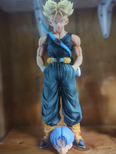 TRUNKS ✅SUPER SAYAN ACTION FIGURE DRAGON BALL Z STATUA 26 CM 🚛SPED.GRATUITA