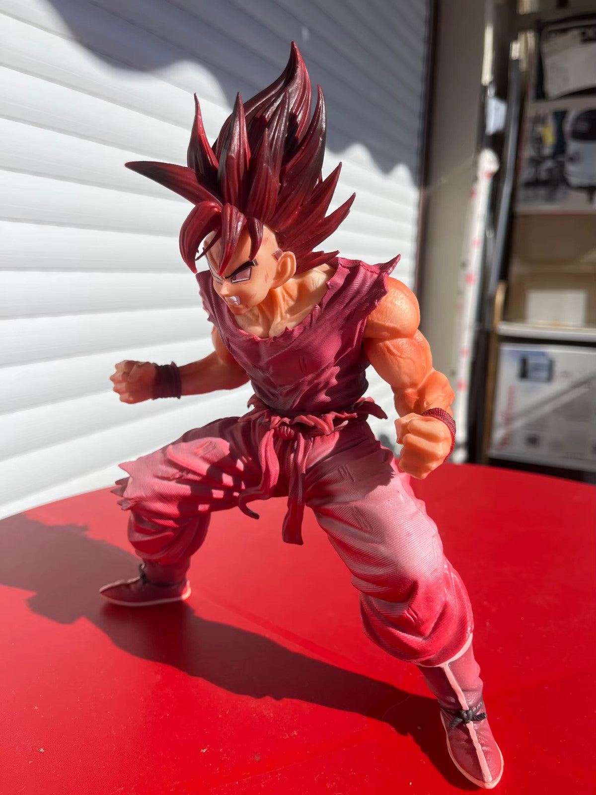 🔥 Dragon Ball Z Action Figure 25cm Kaiouken Goku PVC Super Saiyan 💥
