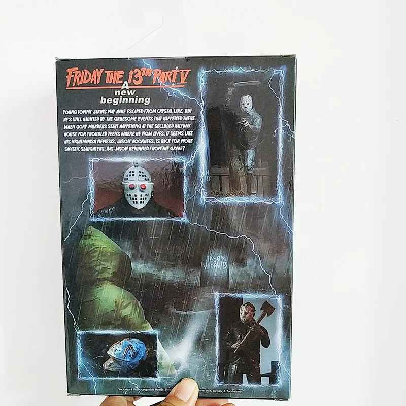 NECA Venerdì 13th Freddy Jason Action Figure+ SCATOLA ORIGINALE 🚛Sped.Gratuita