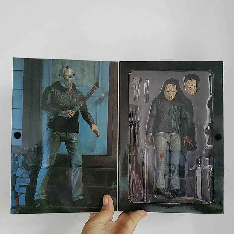 NECA Venerdì 13th Freddy Jason Action Figure+ SCATOLA ORIGINALE 🚛Sped.Gratuita