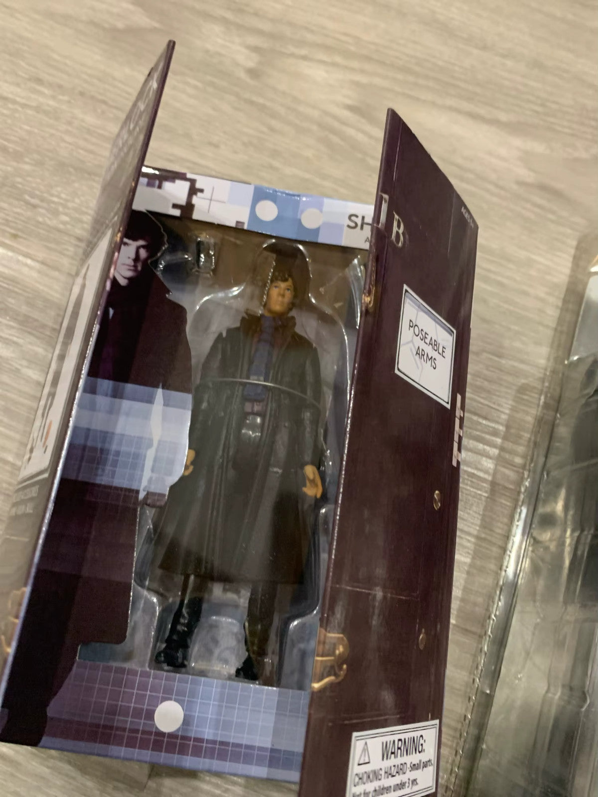 SHERLOCK HOLMES ACTION FIGURE 22 DETECTIVE ✅CON SCATOLA COME IN FOTO