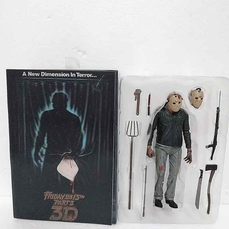 NECA Venerdì 13th Freddy Jason Action Figure+ SCATOLA ORIGINALE 🚛Sped.Gratuita