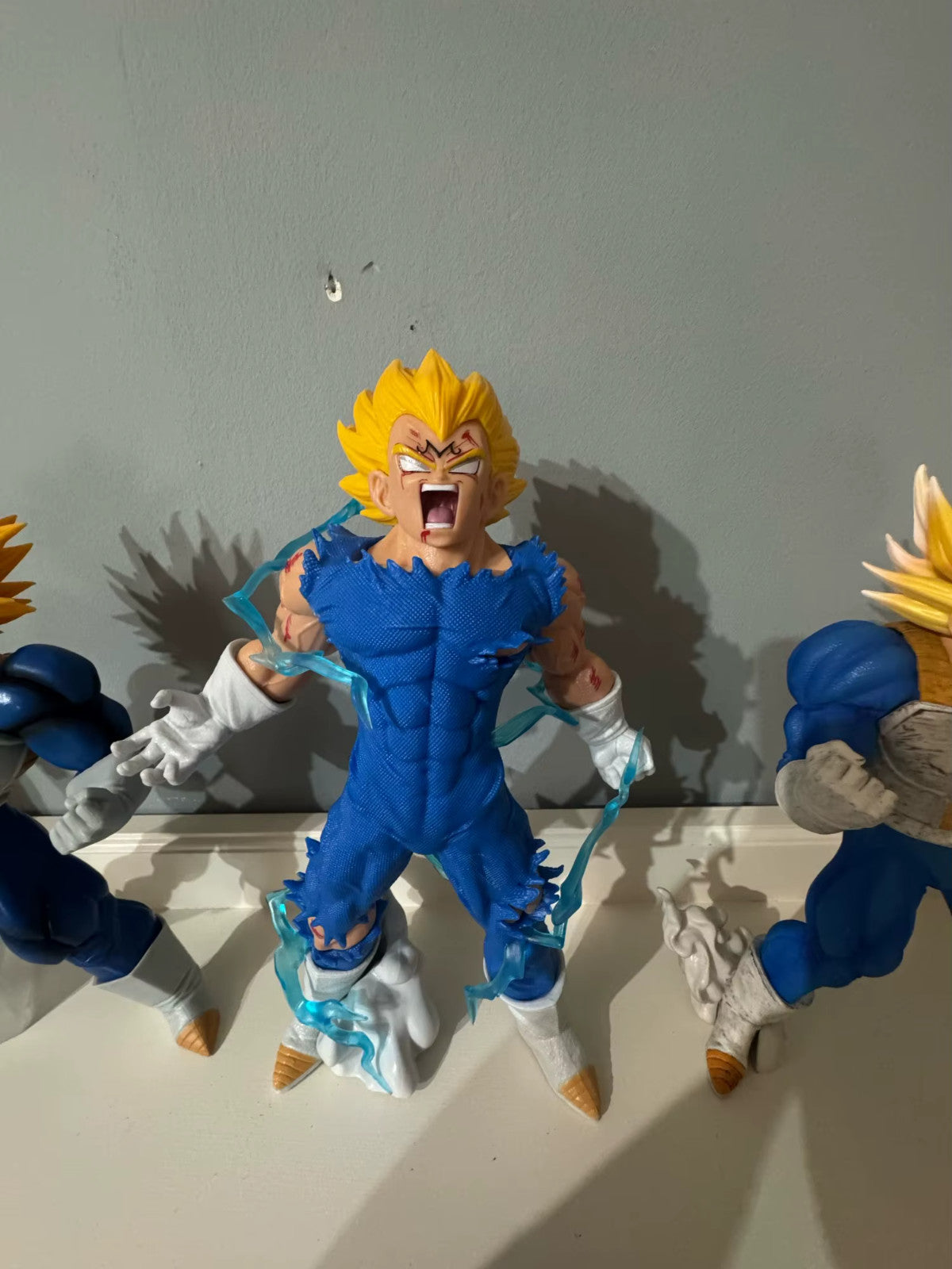 ACTION FIGURE💥 DRAGON BALL Z MAJIN VEGETA SUPER SAYAN 28 CM SPED.GRATUITA