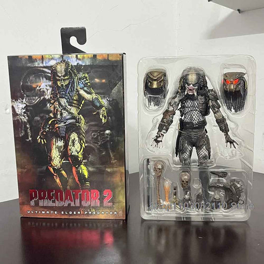 Neca Elder Predator Action Figure LED Predator vs Alien Edition CON SCATOLA