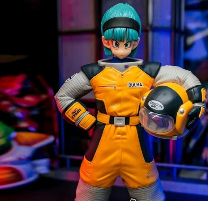 🌌 21CM Bulma Space Suit Action Figure | Dragon Ball Z PVC | 🚚 Sped. Gratuita C