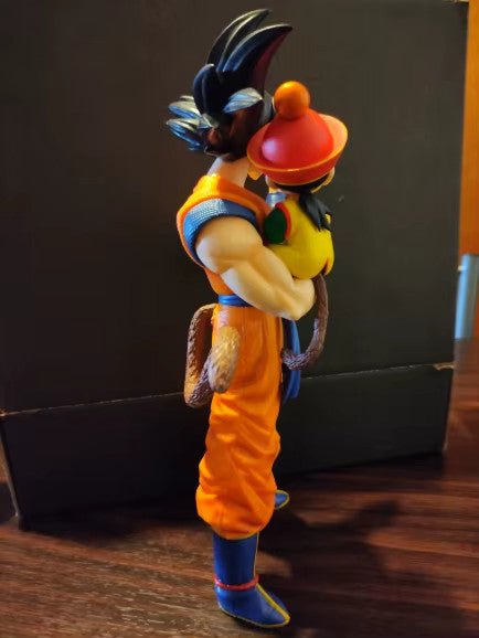 DRAGON BALL Z ACTION FIGURE SON GOKU E GOHAN 29 CM