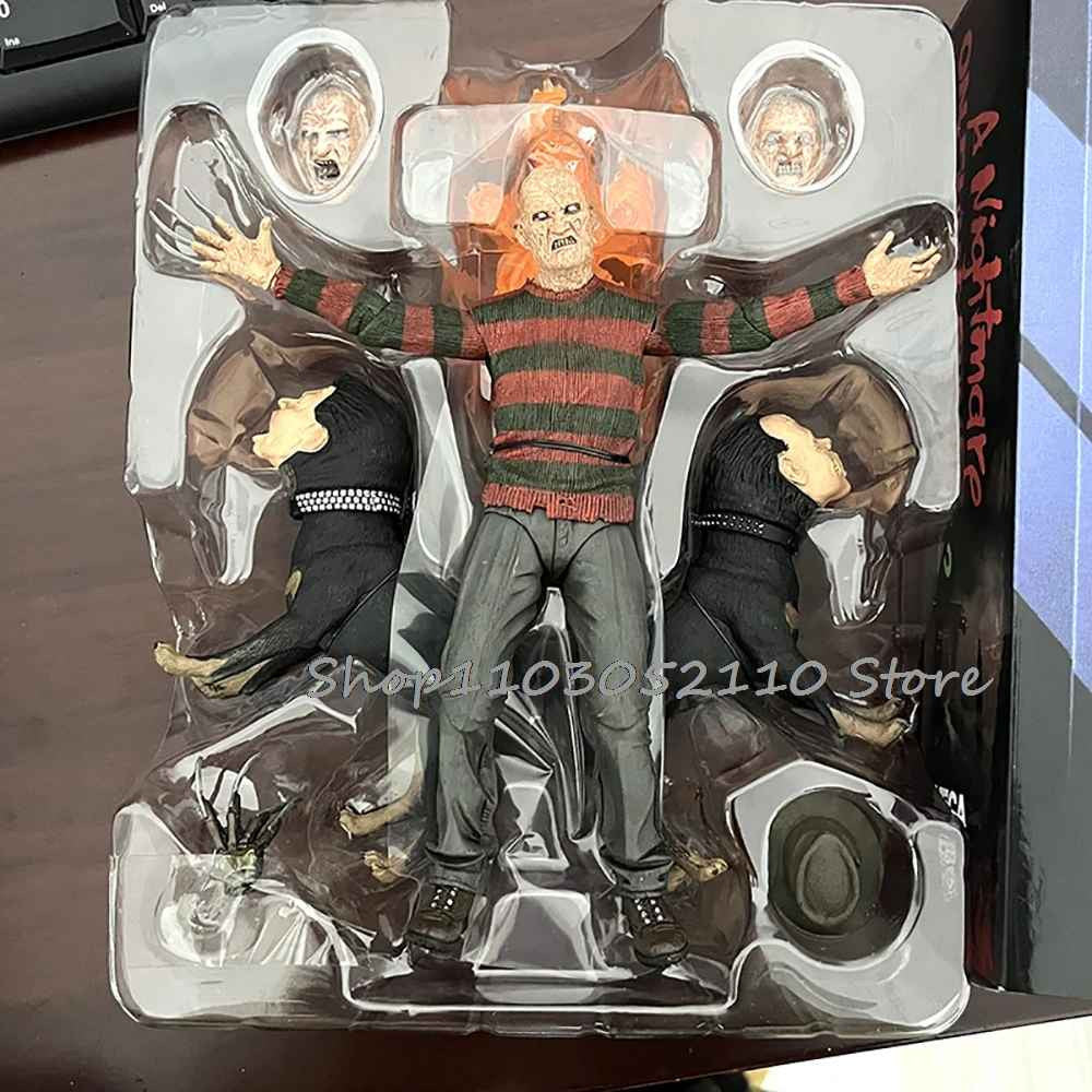 NECA 18 CM FREDDY KRUEGER A Nightmare On Elm Street ✅CON ORIGINAL BOX