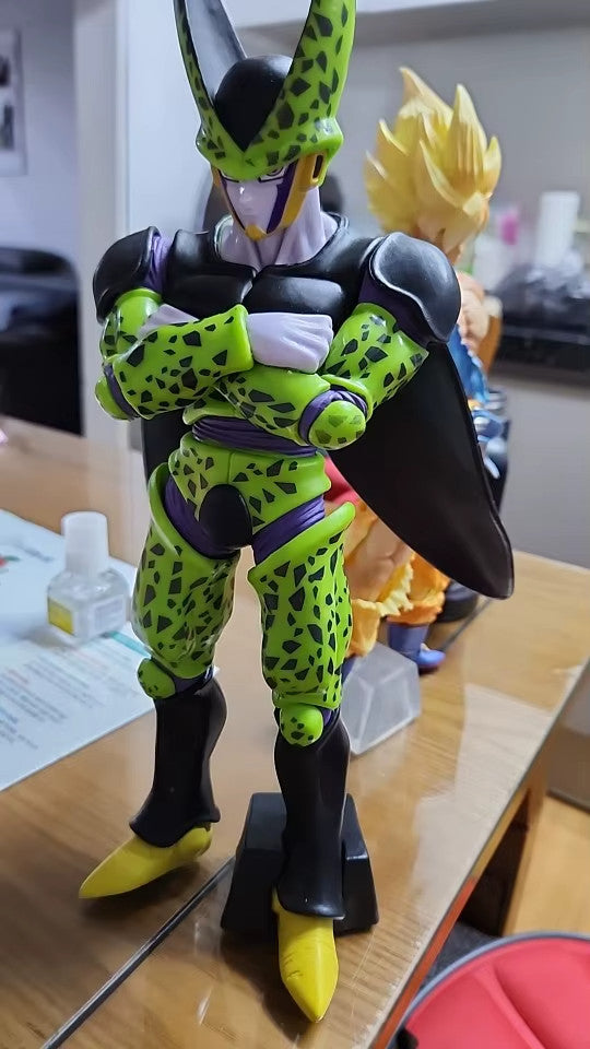 Dragon Ball Z Cell 🐉 Action Figure 30cm PVC Anime Model | Sped. gratuita
