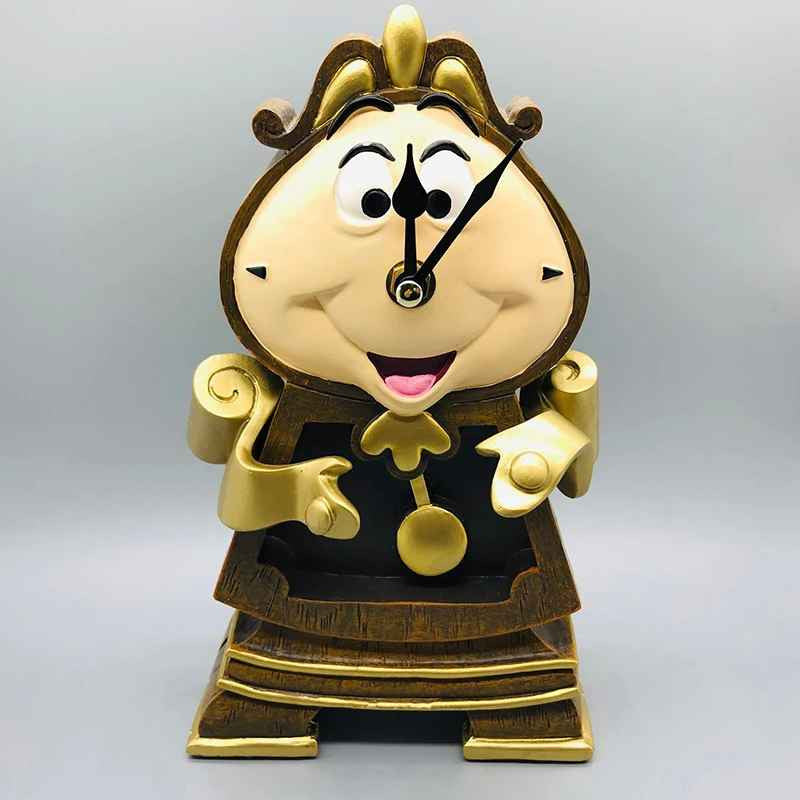 La Bella E La Bestia Lampada Cogsworth Mr Orologio 24,32 cm Action Figure