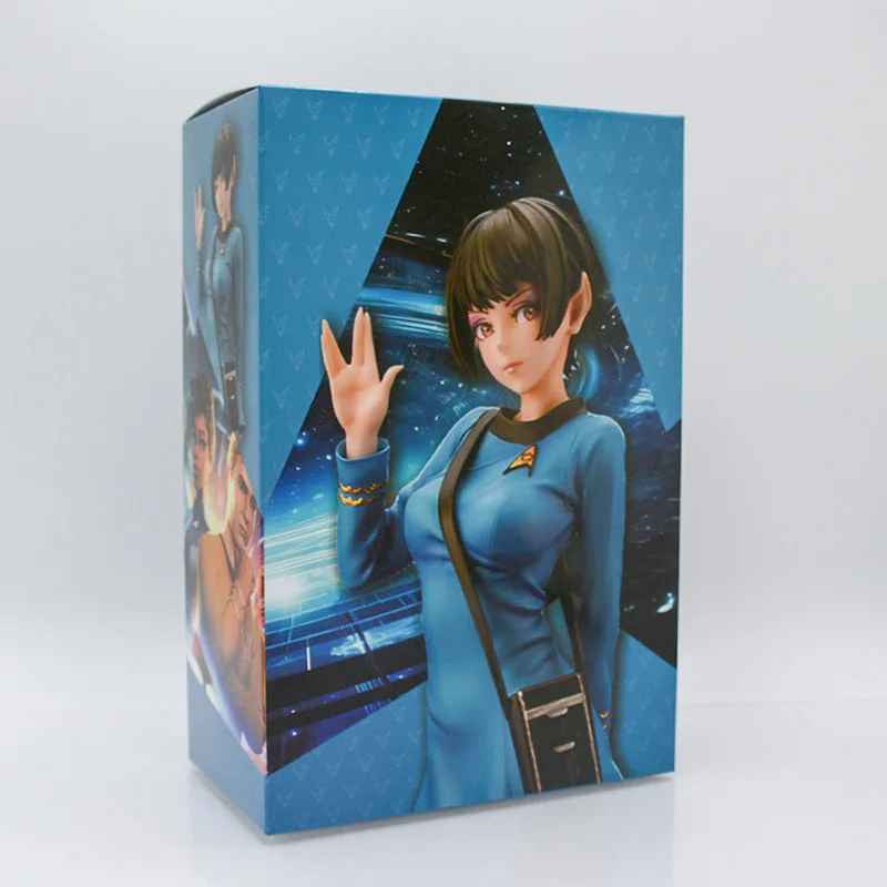 Star Trek 20CM Bishoujo Vulcan Science Officer Anime Action Figure CON SCATOLA