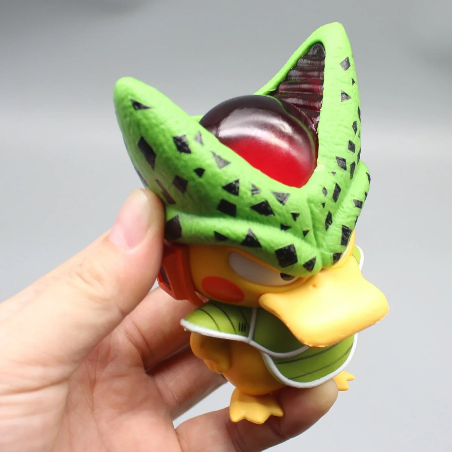 🧠 Dragon Ball Z Cell x Psyduck 10-12cm – Action Figure Cosplay Unico! 💥