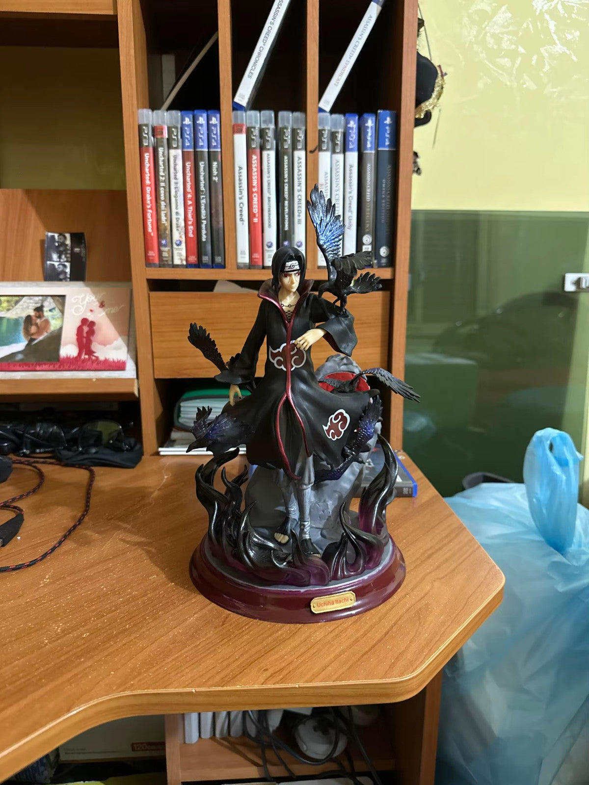 Action Figure Naruto Sasuke Uchiha Itachi 28cm da COLLEZIONE