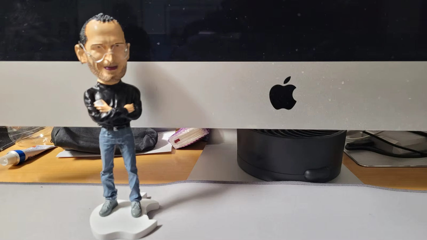 Steve Jobs Action Figure Fununder  18cm in Resina – Decorazione Collezione