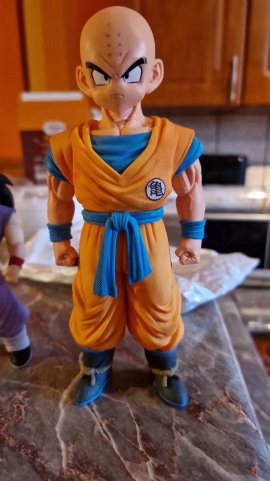 💥 Anime Dragon Ball Z Krillin 18cm/16cm Figure GK  Action Figure Guerriero PVC