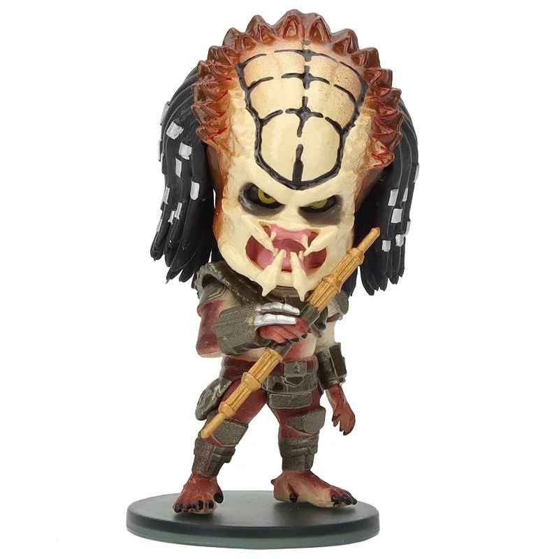 Mini Predator Masked Scar Jungle Hunter AvP 7cm Alien vs Predator Action Figure