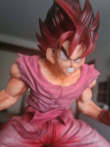 🔥 Dragon Ball Z Action Figure 25cm Kaiouken Goku PVC Super Saiyan 💥
