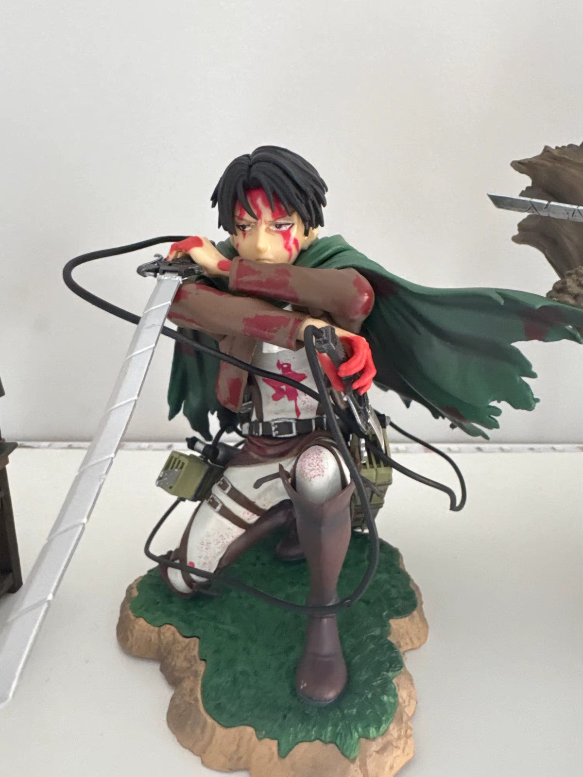 🔥Rival Ackerman Action Figure 18cm Levi PVC Modello da Collezione 📦