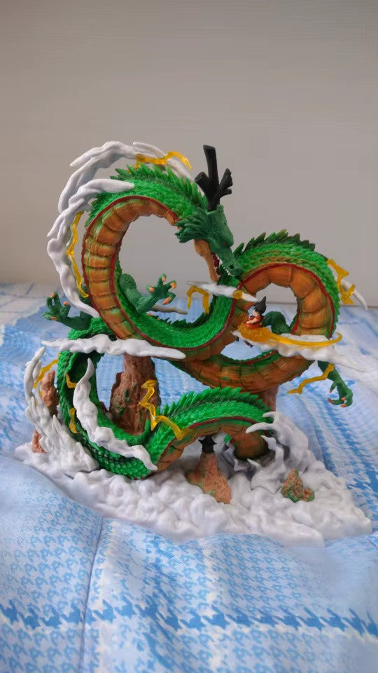 ✅Dragon Ball Shenron & Goku Action Figure 24CM PVC CON SCATOLA🚛 +SPED GRATUITA